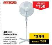 Goldair 400mm Pedestal Fan