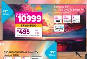 Samsung 65" (165cm) AU7000 UHD 4K Smart TV