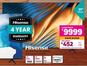 Hisense 65" (165cm) UHD Smart TV 65A6H