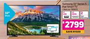 Samsung 32" (81cm) Series 5 Flat Smart TV