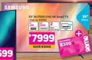 Samsung 55" (139cm) AU7000 UHD 4K Smart TV