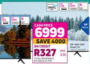 Hisense 58" A6H UHD Smart TV