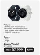 Samsung Galaxy Watch 9 40mm SM-L340N