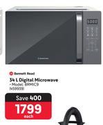 Bennett Read 34L Digital Microwave BRMIC9