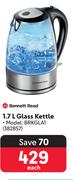 Bennett Read 1.7L Glass Kettle BRKGLA1