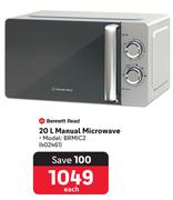 Bennett Read 20L Manual Microwave BRMIC2