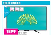 Telefunken 32" (81cm) HD LED TV