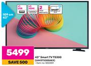 Samsung 43" (109cm) Smart TV T5300 UA43T5300AKX