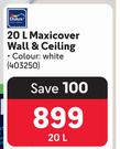 Dulux 20L Maxicover Wall & Ceiling