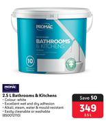 Promac 2.5L Bathrooms & Kitchens