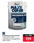 Dulux 5L Maxicover Gloss Enamel