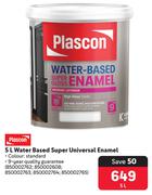 Plascon 5L Water Based Super Universal Enamel