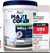 Dulux 20L Maxicover Wall & Ceiling