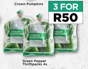 Green Pepper Thriftpacks-For 3 x 4s