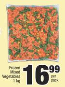 Frozen Mixed Vegetables-1Kg Per Pack