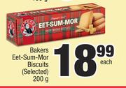 Bakers Eet-Sum-Mor Biscuits (Selected)-200g Each