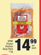 Spar Frozen Chicken Soup Pack-1Kg Per Pack