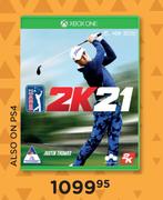 2K21 Game For Xbox One