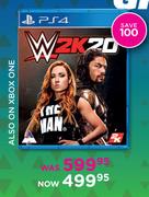 W2K20 Game For PS4
