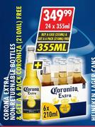 Corona Extra (Non Returnable Bottles)-24 x 355ml