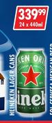 Heineken Large Cans-24 x 440ml