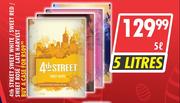 4th Street Sweet White/Sweet Red/Sweet Rose/Late Harvest-5Ltr Each