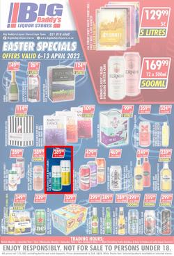 Big Daddy Liquor Stores : Easter Specials (06 April - 13 April 2023), page 2