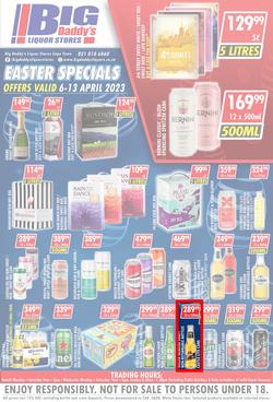 Big Daddy Liquor Stores : Easter Specials (06 April - 13 April 2023), page 2