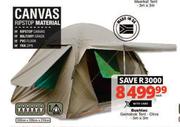 Bushtec Gemsbok Tent Olive 3m x 3m-Each