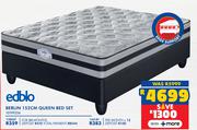 Edblo Berlin 152cm Queen Bed Set With Edge Support