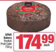 Spar Bakery Festive Fruit Cake-750g