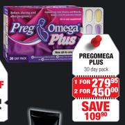 Preg Omega Plus 30 Day Pack-For 2