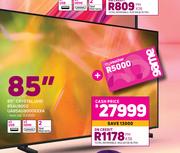 Samsung 85" Crystal UHD 85AU8000 UA85AU8000KXXA