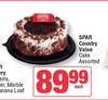 Spar Country Value Cake Assorted-Each