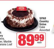 Spar Country Value Cake Assorted-Each