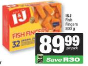 I&J Fish Fingers-800g Per Pack