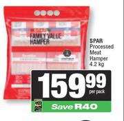 Spar Processed Meat Hamper-4.2Kg