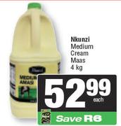 Nkunzi Medium Cream Maas-4Kg