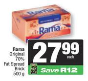 Rama Original 70% Fat Spread Brick-500g