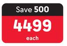 Hisense 108cm (43") Smart Full HD Ready TV 43A4K-Each