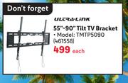 Ultra Link 55"-90" Tilt TV Bracket TMTP5090