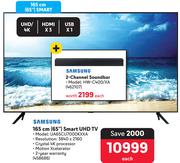 Samsung 165cm (65") Smart UHD TV UA65CU7000KXXA
