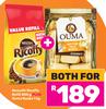 Nescafe Ricoffy Refill 800g Plus Ouma Rusks 1Kg-Both For