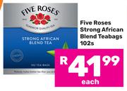 Five Roses Strong African Blend Teabags-102s Each