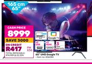 Skyworth 65" (165cm) UHD Google TV