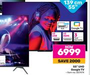 Skyworth 55" (139cm) UHD Google TV