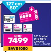 Samsung 50" (127cm) Crystal UHD 4K TV CU7000