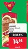 Albany Brown Sliced Bread-700g Each