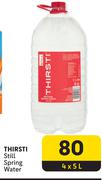 Thirsti Still Spring Water-4 x 5L