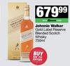 Johnnie Walker Gold Label Reserve Blended Scotch Whisky-750ml